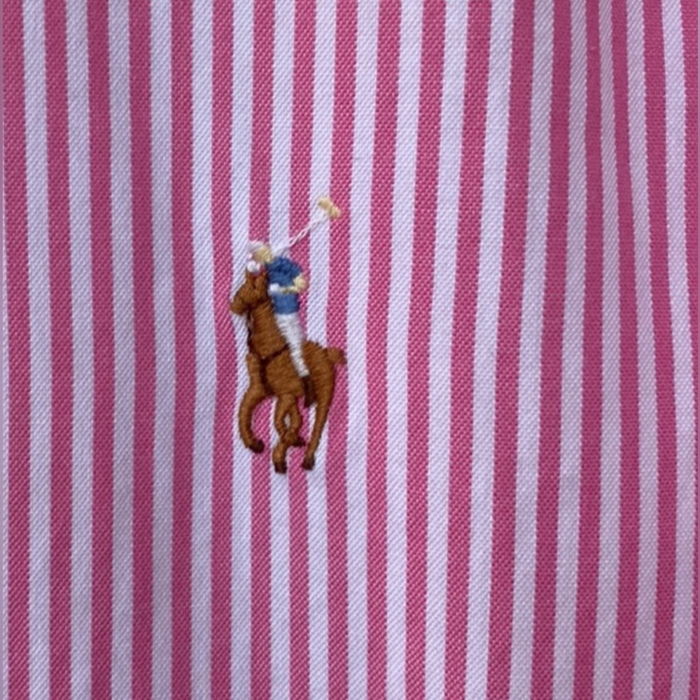 Ralph Lauren Men’s Button Up Shirt Size 16 1/2 34/35 in Excellent Condition - Picture 10 of 15
